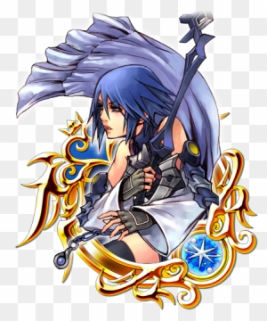 Illustrated Aqua B - Kingdom Hearts Birth By Sleep - Free Transparent ...